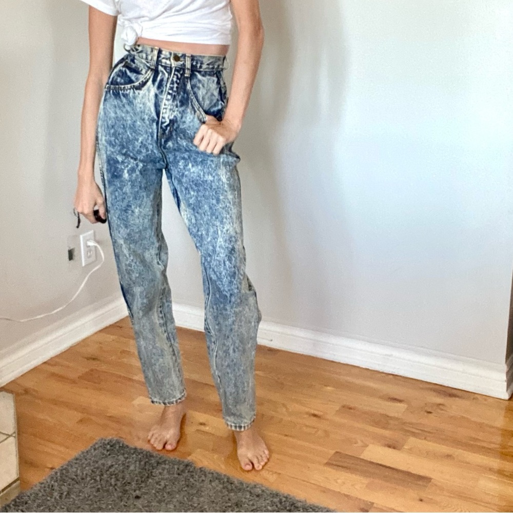 Vintage Acid Wash Jeans - 1980’s - Picture 8 of 16